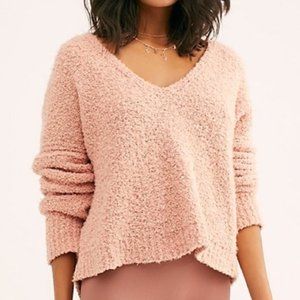 Free People Finders Keeper V-Neck Sweater L